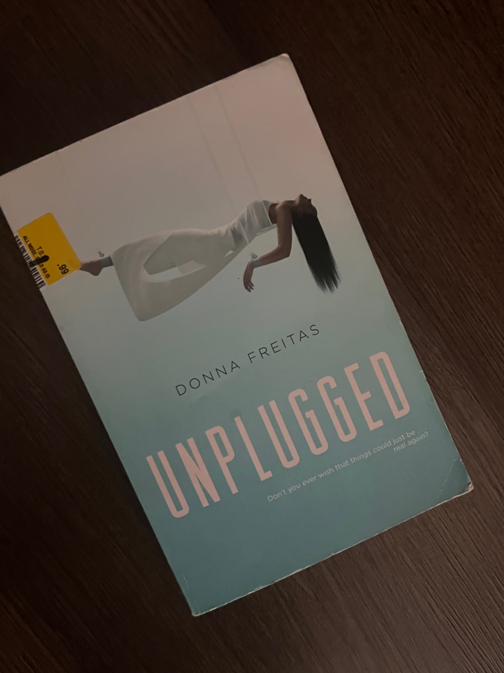 Unplugged Paperback Book - Teal & Pink Cover